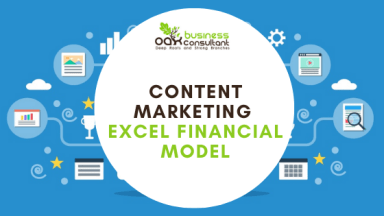 Content Marketing Excel Financial Model