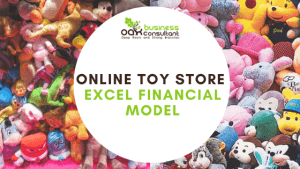 Online Toy Store Excel Financial Model