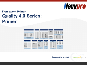 Quality 4.0 Framework
