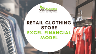 Retail Clothing Business Excel Financial Model