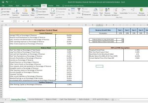 Bosch Shares Valuation Excel Model: Complete DCF Valuation with Forecasted Financial Statements