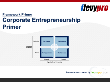 Corporate Entrepreneurship