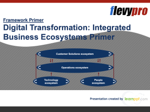 Digital Transformation: Integrated Business Ecosystems