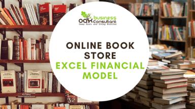 Online Book Store Excel Financial Model