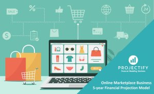 Online Marketplace Business (New or Existing) Financial Projection 3 Statement Model