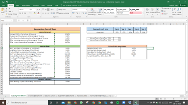 Engineers India Valuation Excel Model: Complete DCF Valuation with Forecasted Financial Statements