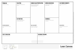 The Lean Canvas