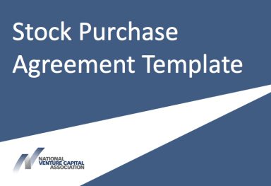 Series A Preferred Stock Purchase Agreement Template - NVCA Model