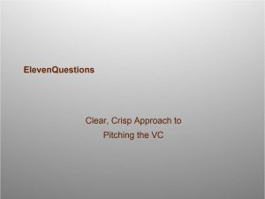 11 Questions That Should Make Up Your Pitch Deck