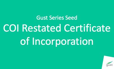Series Seed Certificate of Incorporation