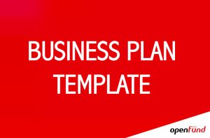 OpenFund Business Plan Template