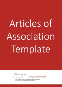 Articles of Association Template