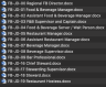 13 x Job Descriptions for all Food & Beverage Service Positions, 30 Pages - Word Document.