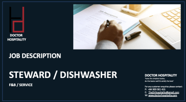 Job Description Steward - Word Document