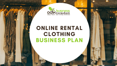 Online Rental Clothing Business Plan Template