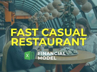 Fast Casual Restaurant Financial Model - FREE TRIAL