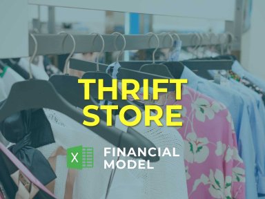 Thrift Store Financial Model Template - FREE TRIAL