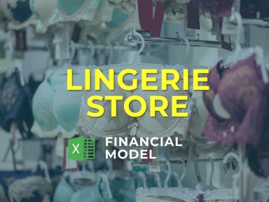 Lingerie Store Financial Model Template - FREE TRIAL