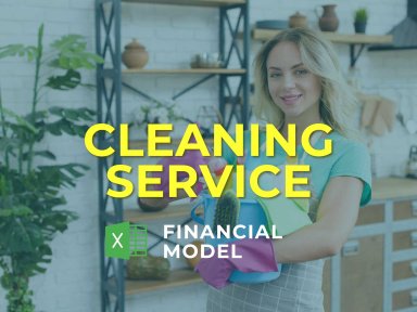 Cleaning Service Financial Projection - FREE TRIAL
