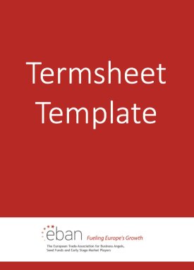 Term Sheet Template