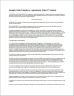 Sample Sales Employee Agreement Template