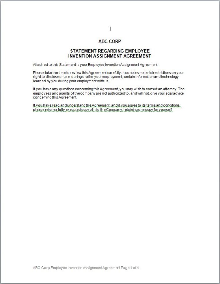 Image 8 for Invention Assignment Agreement Template