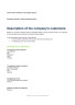 Social Enterprise Business Plan Template