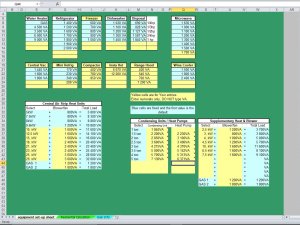 Residential Load Calculation Spreadsheet