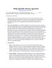 Design Specialist Advisor Agreement Template