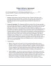 Talent Advisory Agreement Template