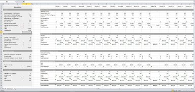 Two-Sided Marketplace Financial Excel Model