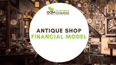 Antique Shop Excel Financial Model