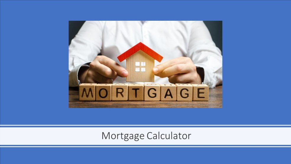 Mortgage Calculator Excel Model - Eloquens