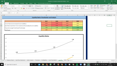 Expedia Inc Complete Fundamental Analysis Excel Model