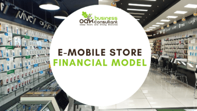 E-mobile Store Excel Financial Model