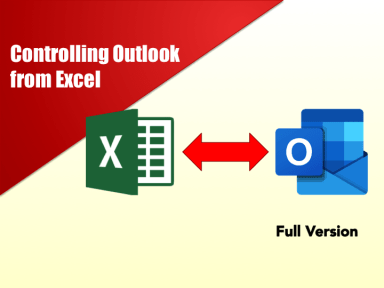 Controlling Outlook from Excel (full version)