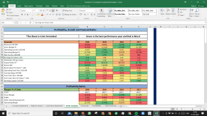 Southern Co Fundamental Analysis Excel Model