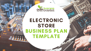 Electronic Repair Shop Business Plan