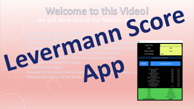 Levermann App (one App - one Click - one Score)