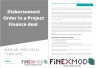 Disbursement Order in a Project Finance deal (Excel Template and Manual)