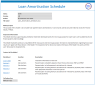 Loan amortisation schedules