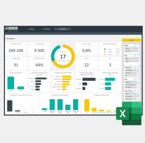 HR Database Excel Template