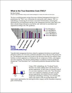 Whitepaper: What is the True Downtime Cost?