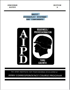 Basic Hydraulic Systems and Components Subcourse