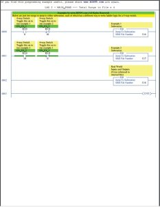 PLC Programming Example