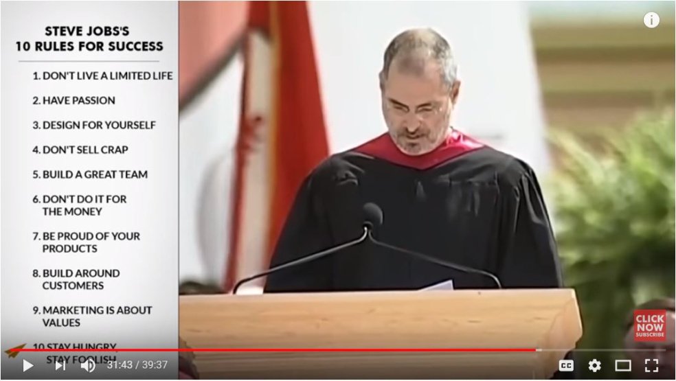 The Top 10 Rules for Success According to Steve Jobs - Eloquens