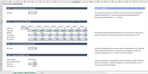 Very Easy Venture Capital Method