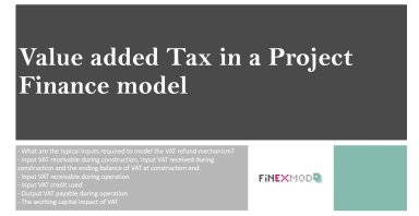 Value Added Tax in a Project Finance model (Guide and Excel Template)