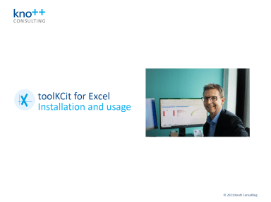 Your new Excel buddy… toolKCit for Excel!