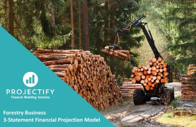 Forestry Financial Projection 3 Statement Model